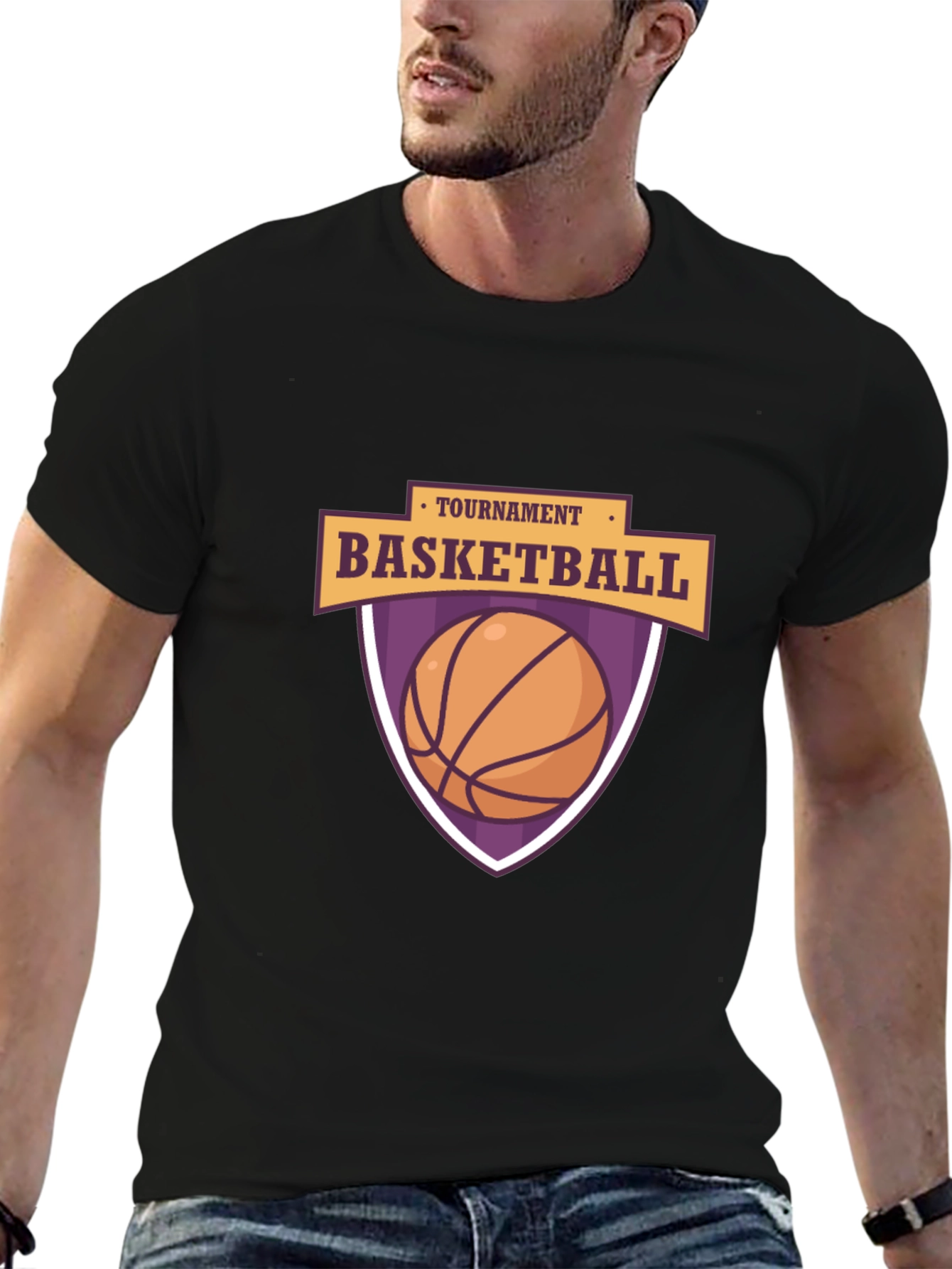 Basketball Tournament Graphic T-Shirt