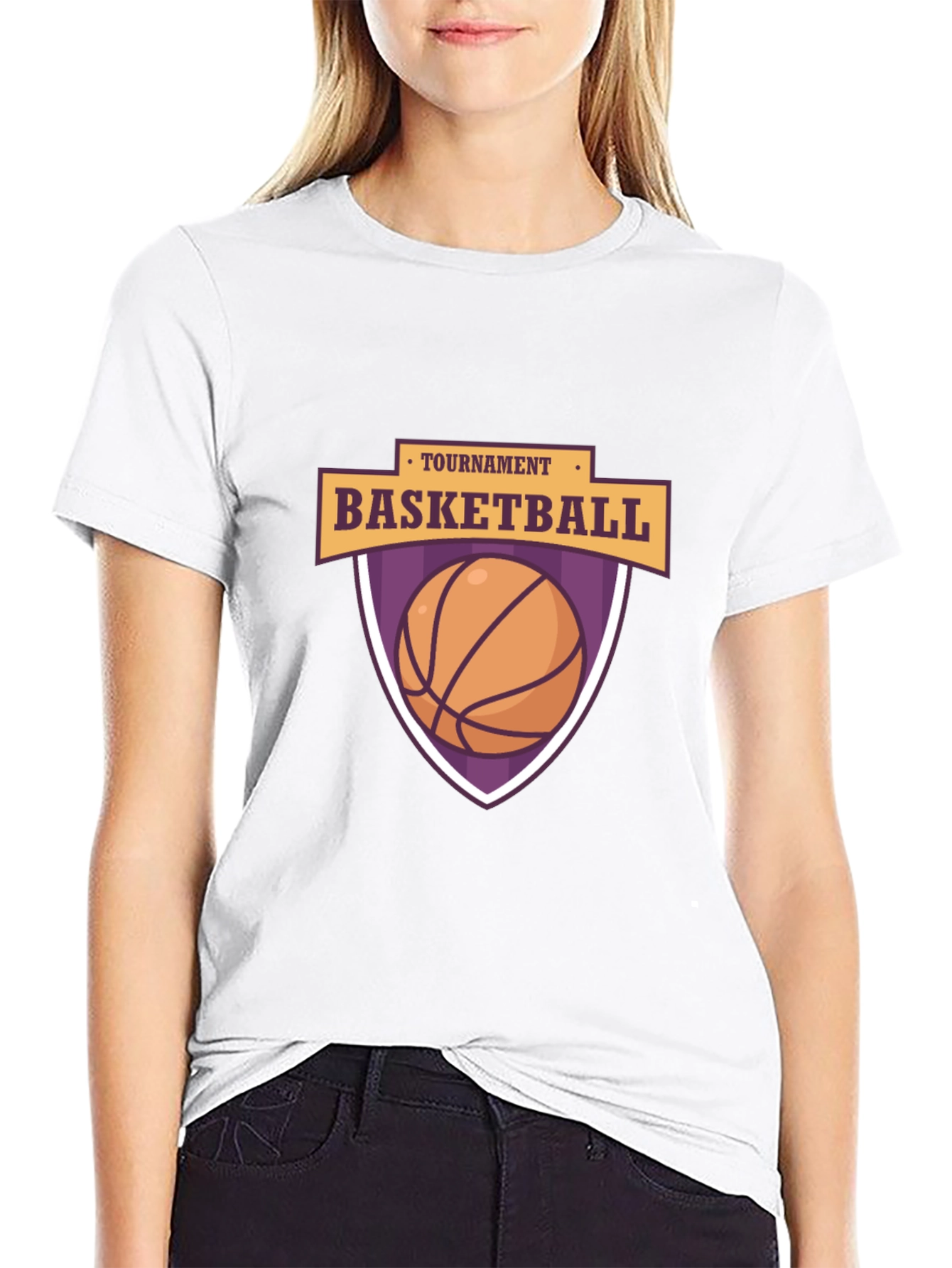 Basketball Tournament Graphic T-Shirt