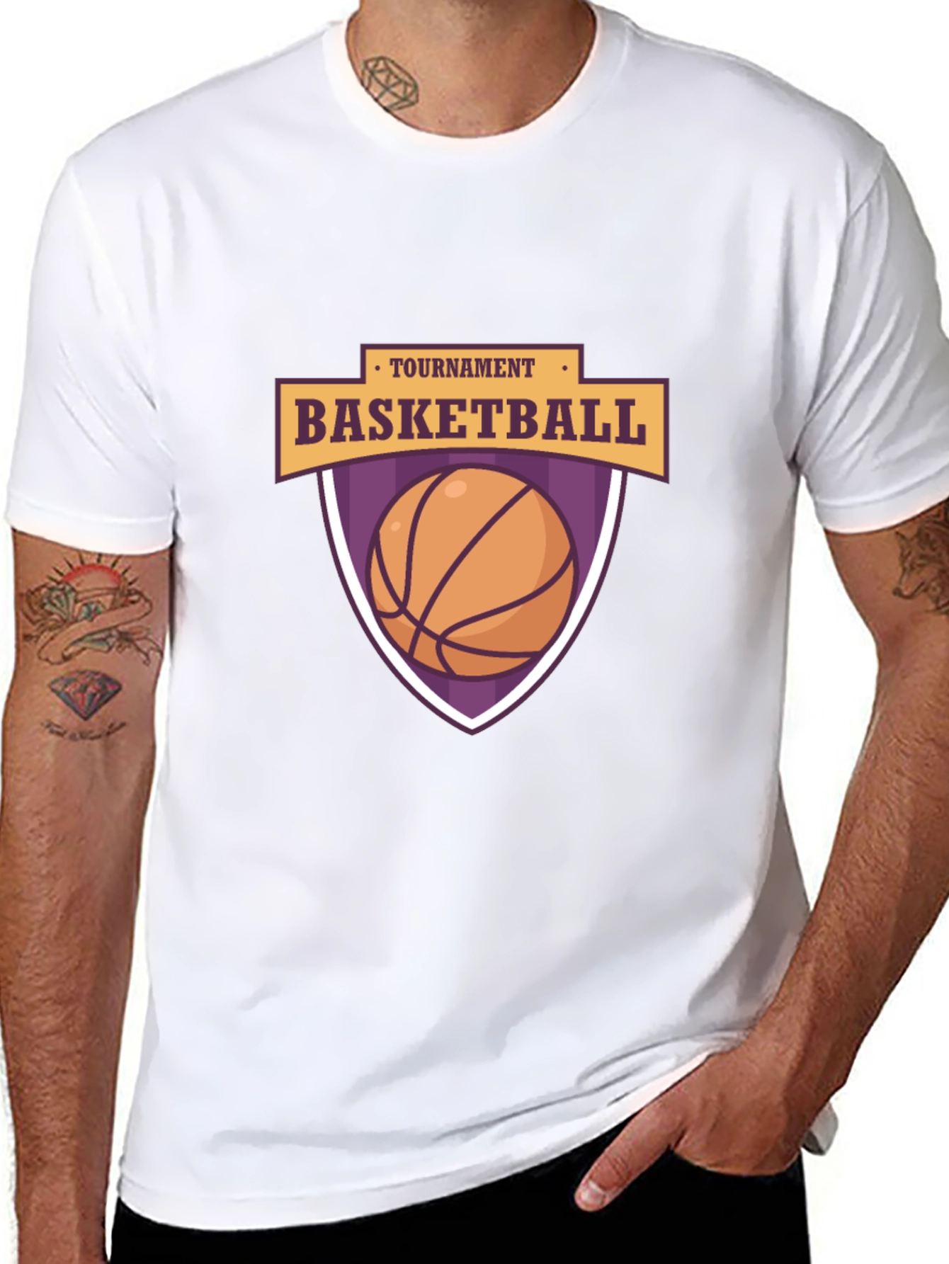 Basketball Tournament Graphic T-Shirt