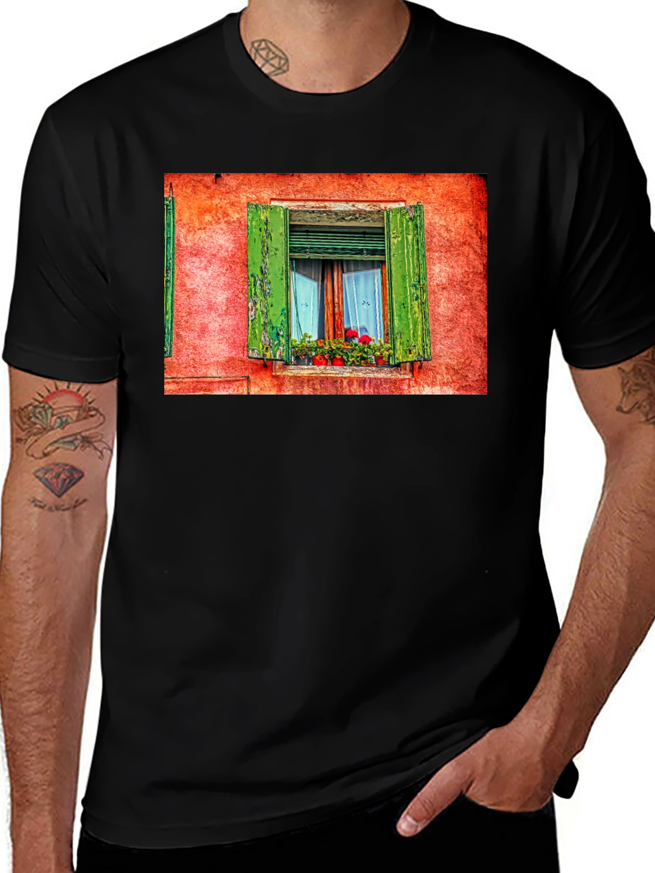 Venetian Window Graphic Tee