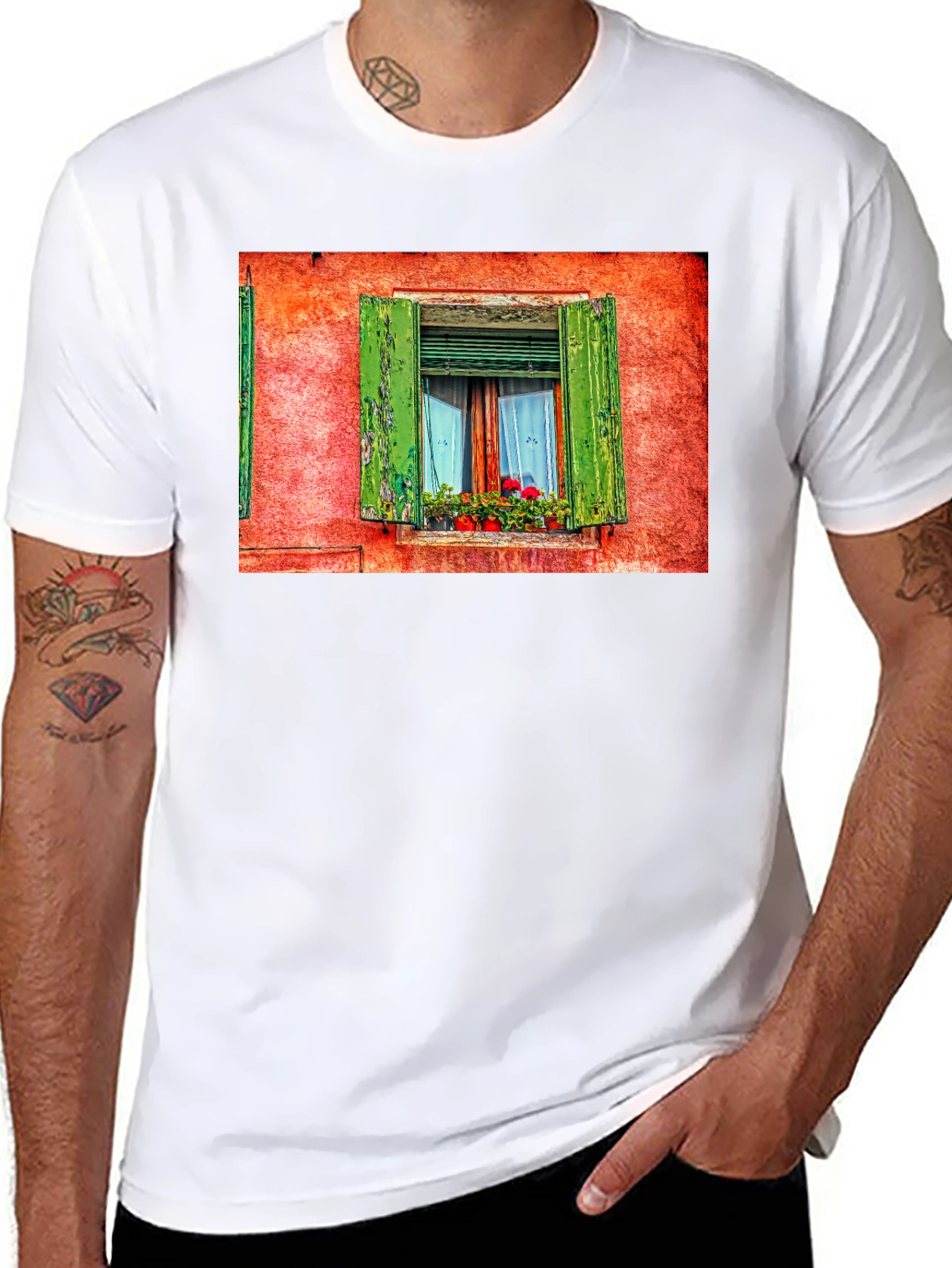 Venetian Window Graphic Tee