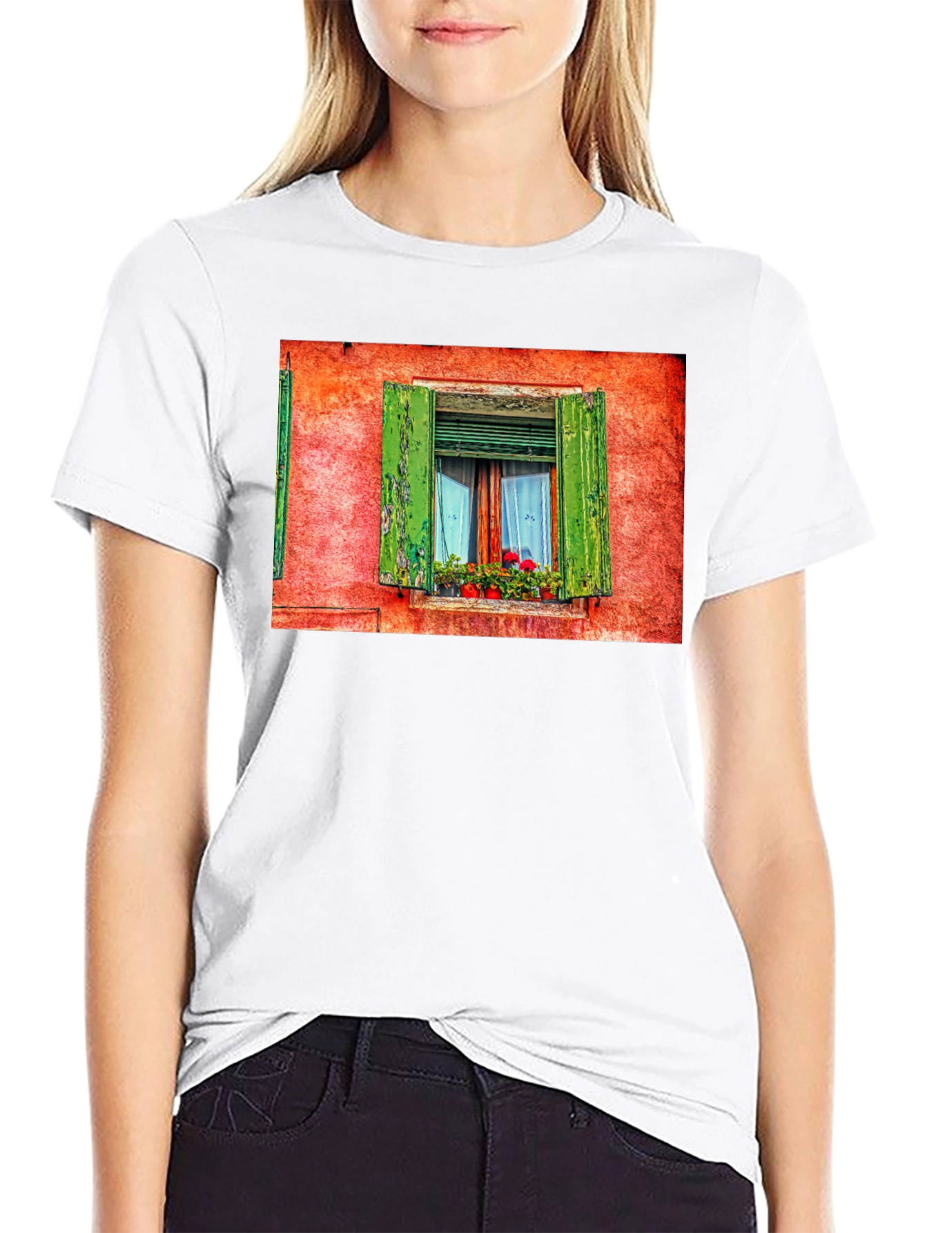 Venetian Window Graphic Tee