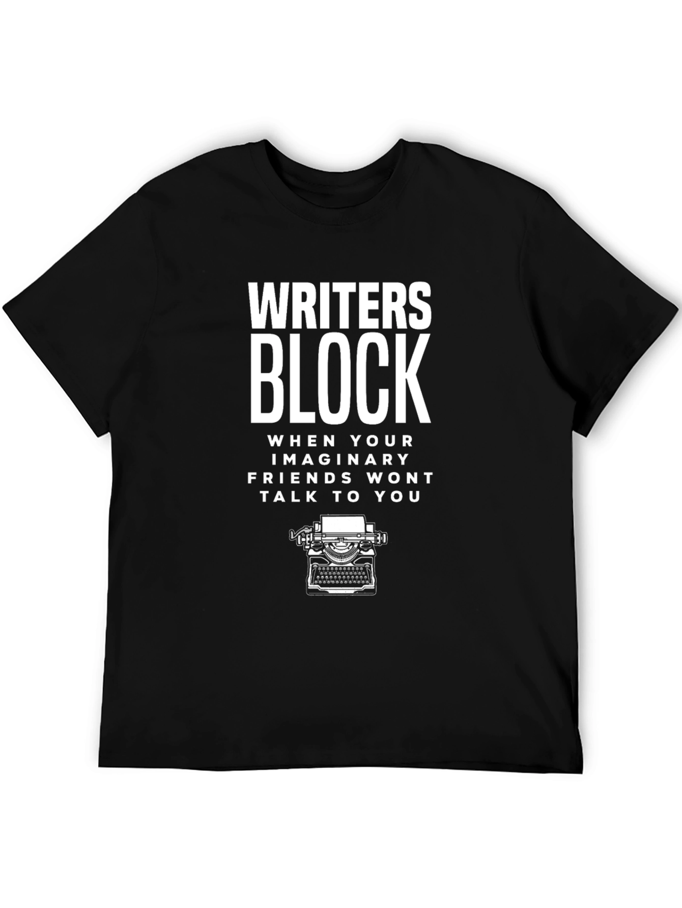 Writers Block T-Shirt - Imaginary Friends