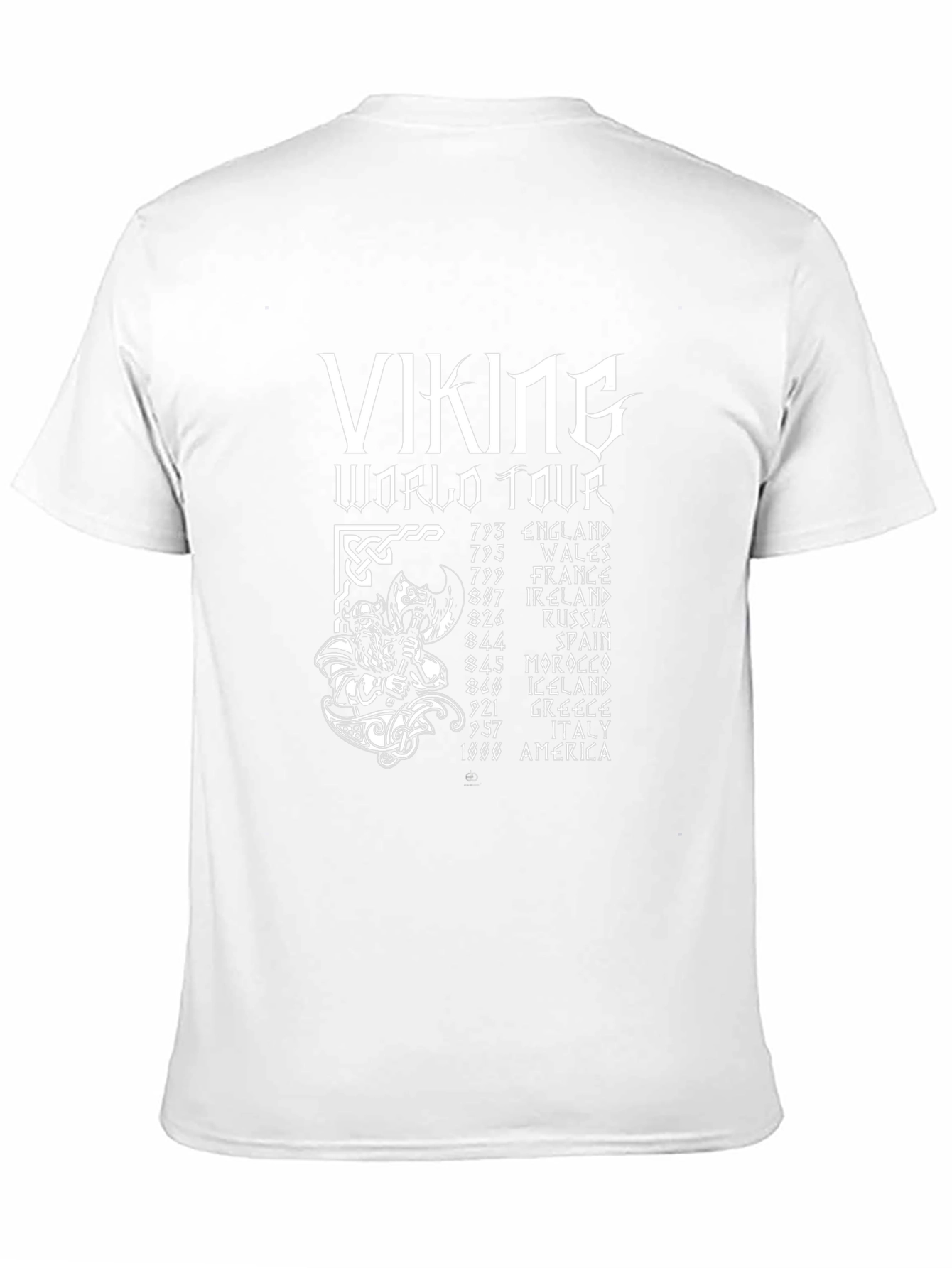 Viking World Tour Black T-Shirt
