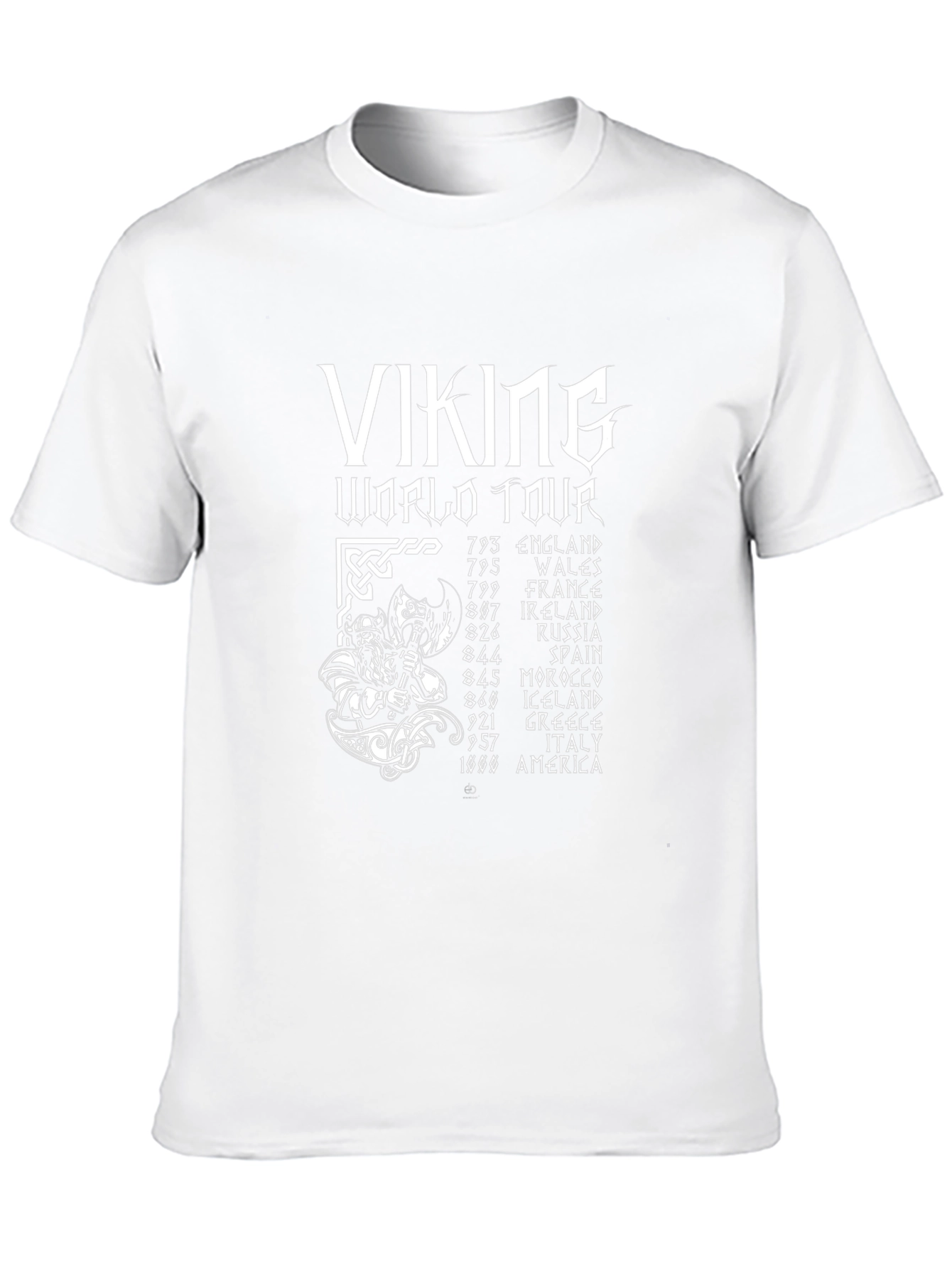 Viking World Tour Black T-Shirt
