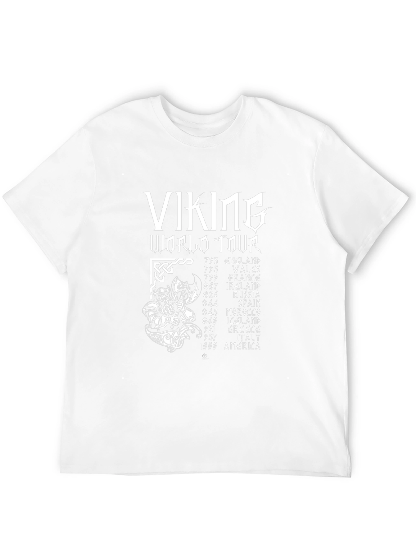 Viking World Tour Black T-Shirt