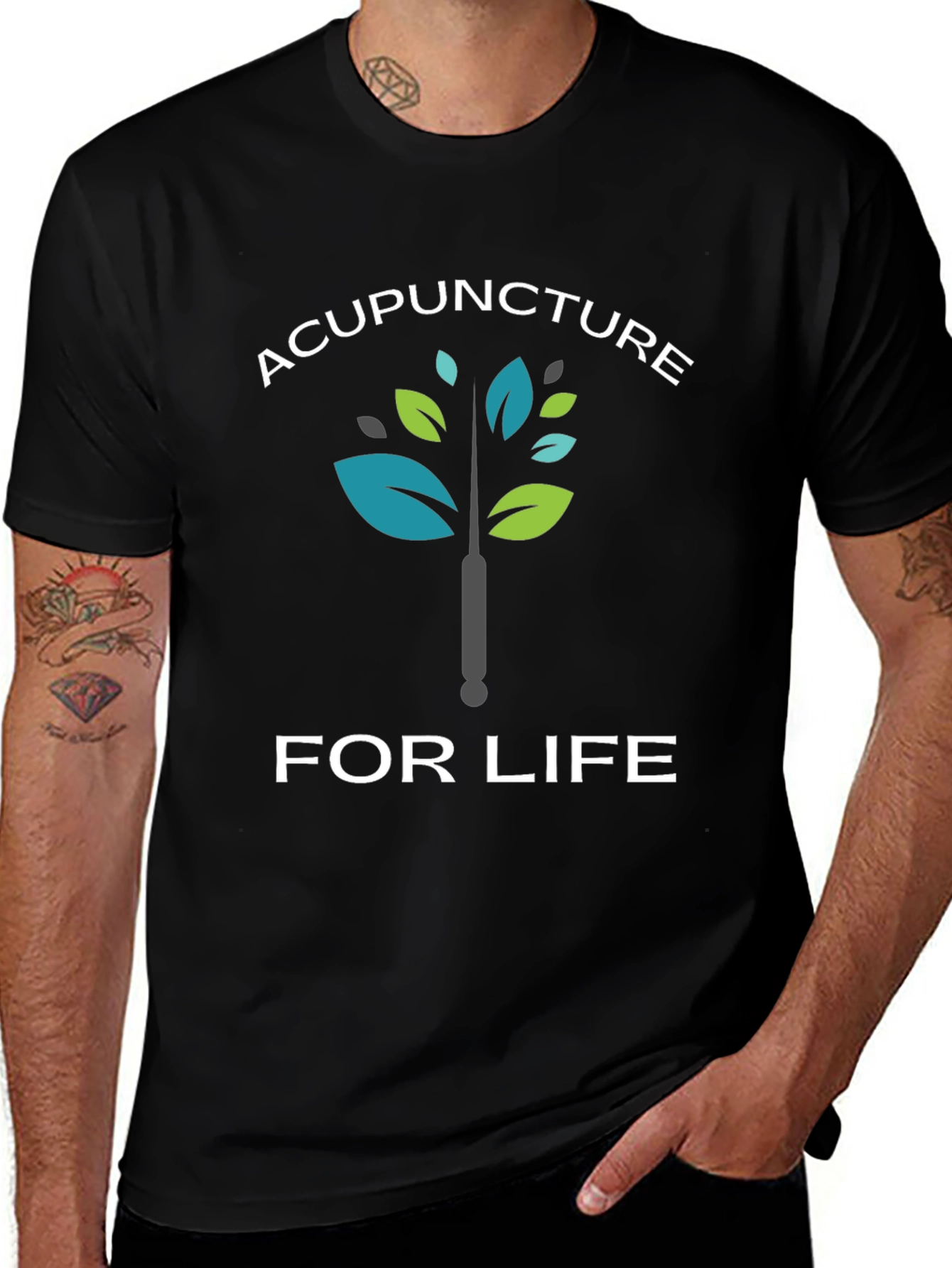 Acupuncture for Life Graphic T-Shirt