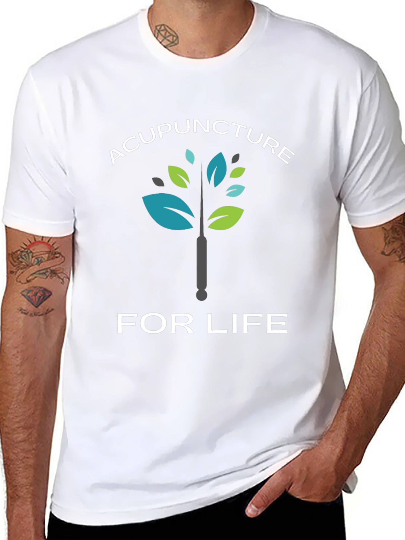 Acupuncture for Life Graphic T-Shirt