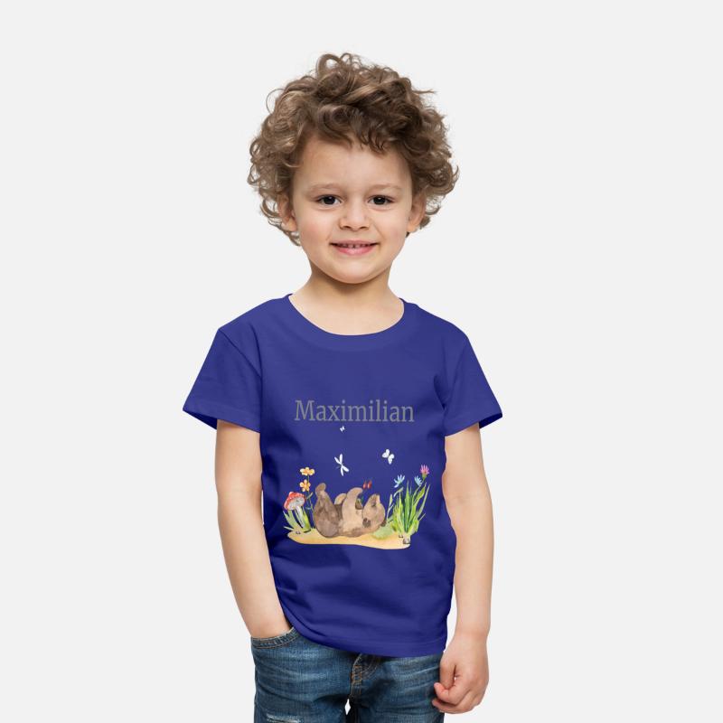 Waldtier Bär Flowers Name Maximilian