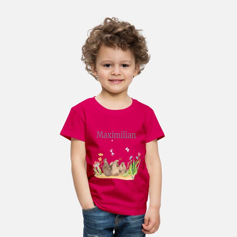 Waldtier Bär Flowers Name Maximilian