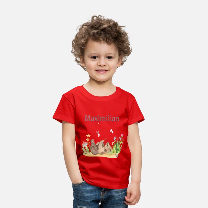 Waldtier Bär Flowers Name Maximilian