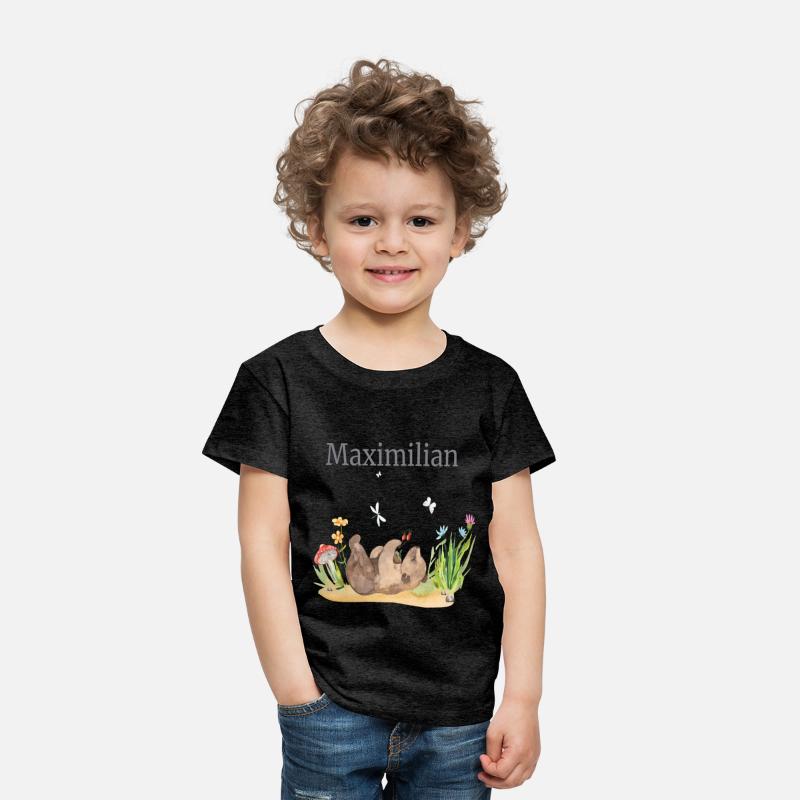 Waldtier Bär Flowers Name Maximilian