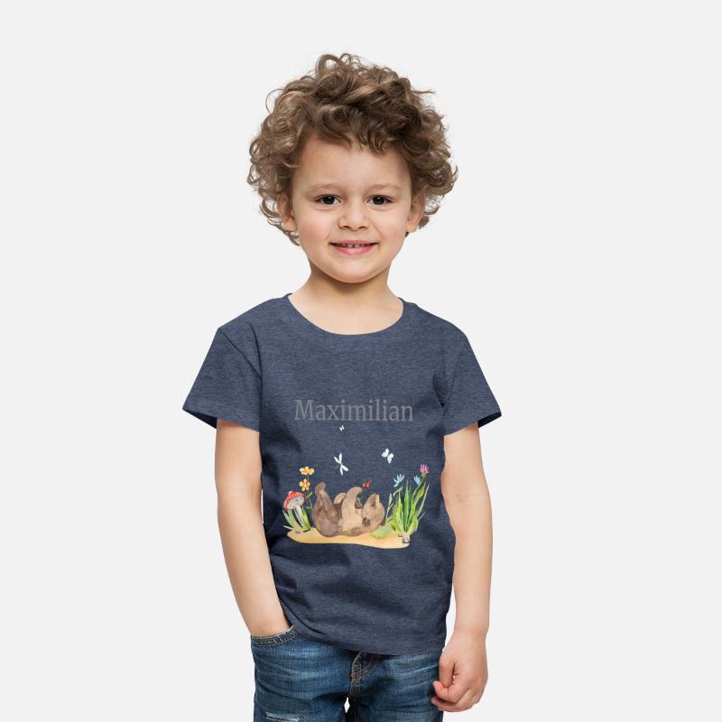 Waldtier Bär Flowers Name Maximilian