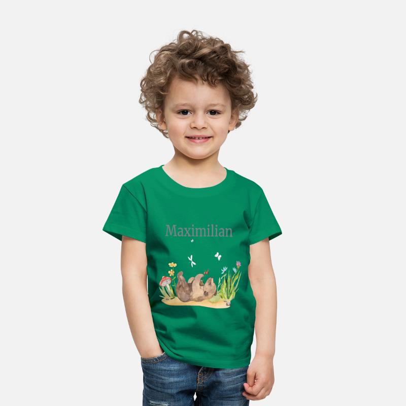 Waldtier Bär Flowers Name Maximilian