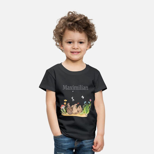 Waldtier Bär Flowers Name Maximilian