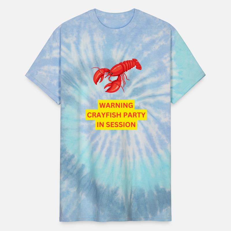 Warning Crayfish party in session