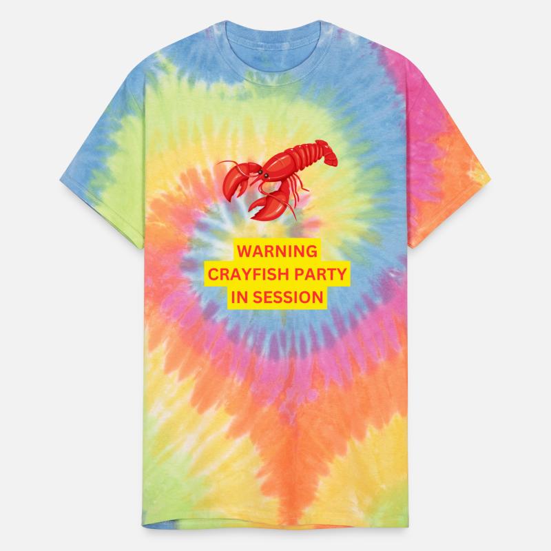 Warning Crayfish party in session