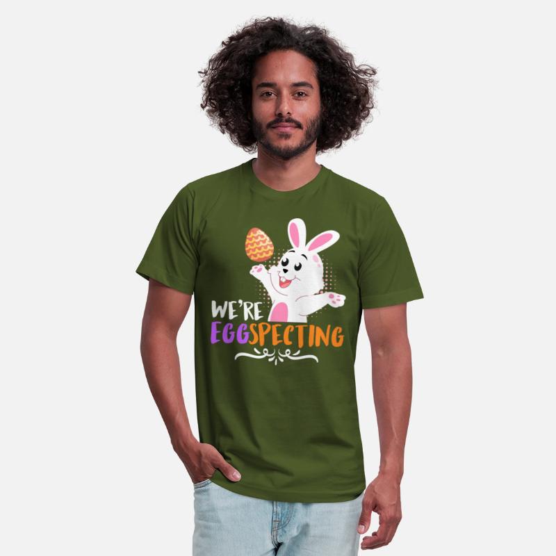 We are eggspecting Easter Bunny Easter Egg