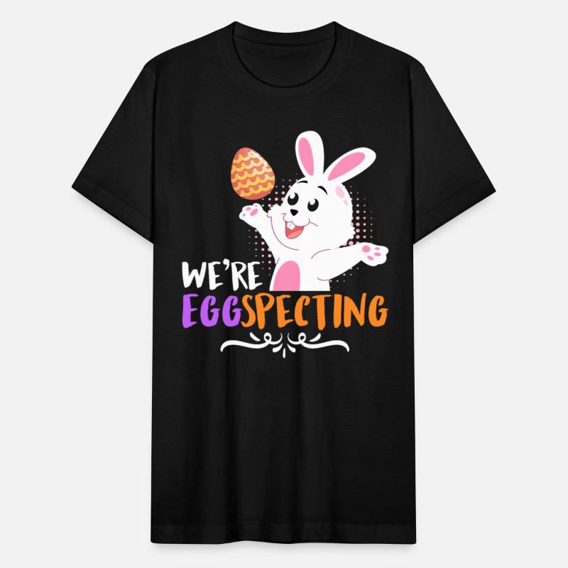 We are eggspecting Easter Bunny Easter Egg