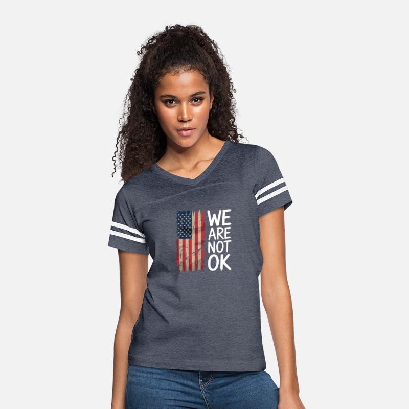 We Are Not OK" Statement Shirt