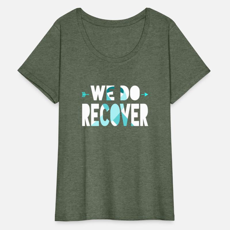 We Do Recover Addiction Recovery Ribbon Addiction
