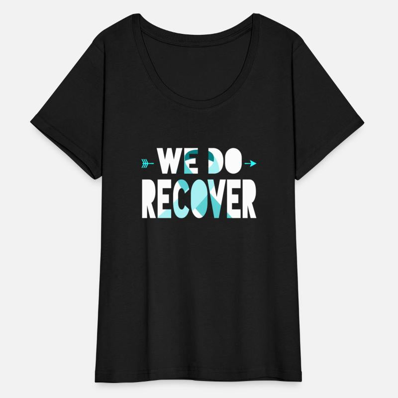 We Do Recover Addiction Recovery Ribbon Addiction