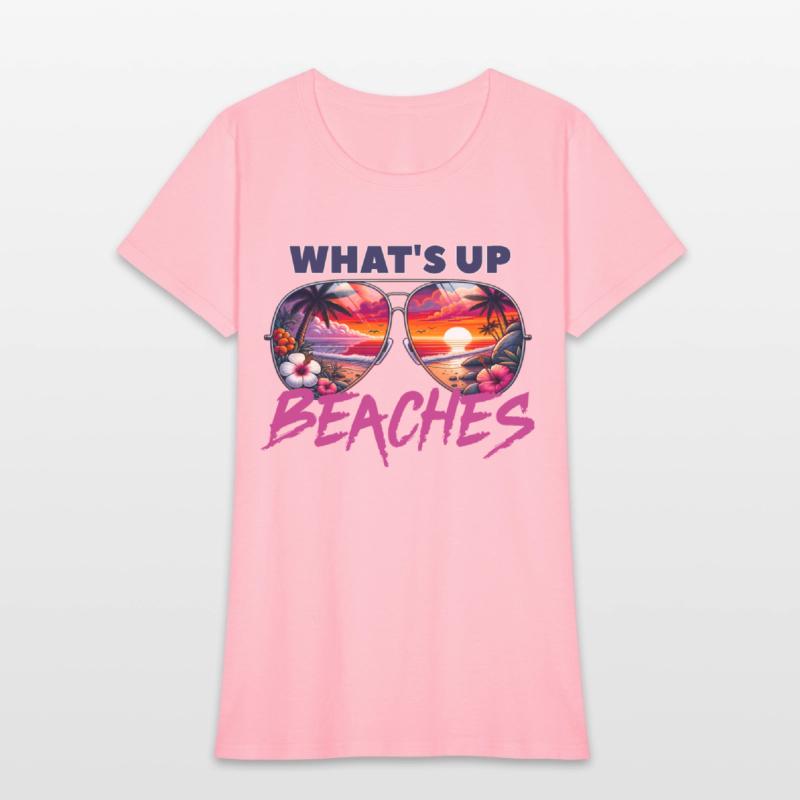 What's Up Beaches Funny Sumer Saying