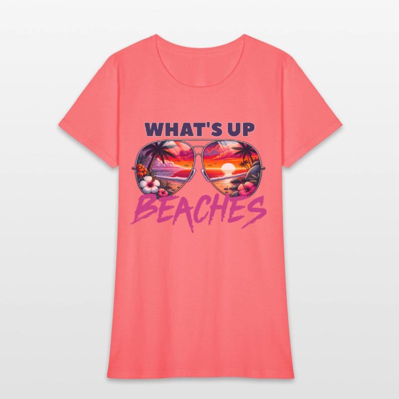 What's Up Beaches Funny Sumer Saying