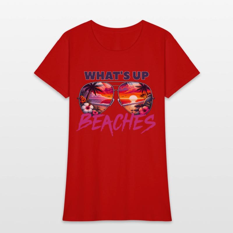 What's Up Beaches Funny Sumer Saying