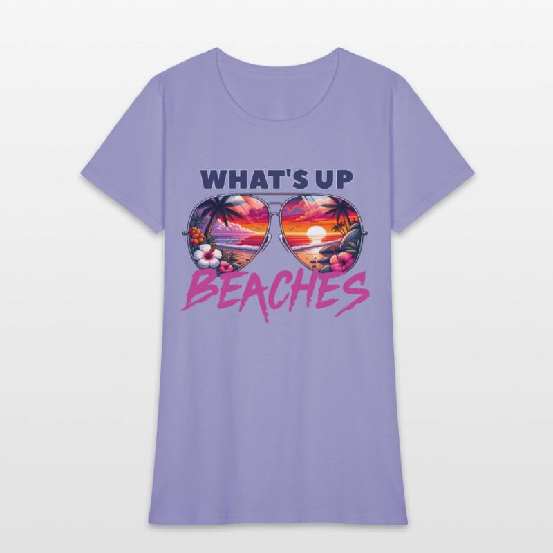 What's Up Beaches Funny Sumer Saying