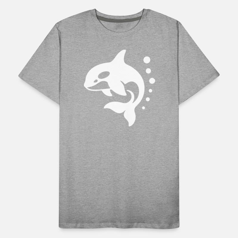 Whimsical Dolphin Silhouette Design