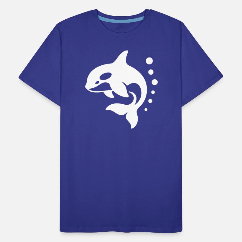 Whimsical Dolphin Silhouette Design