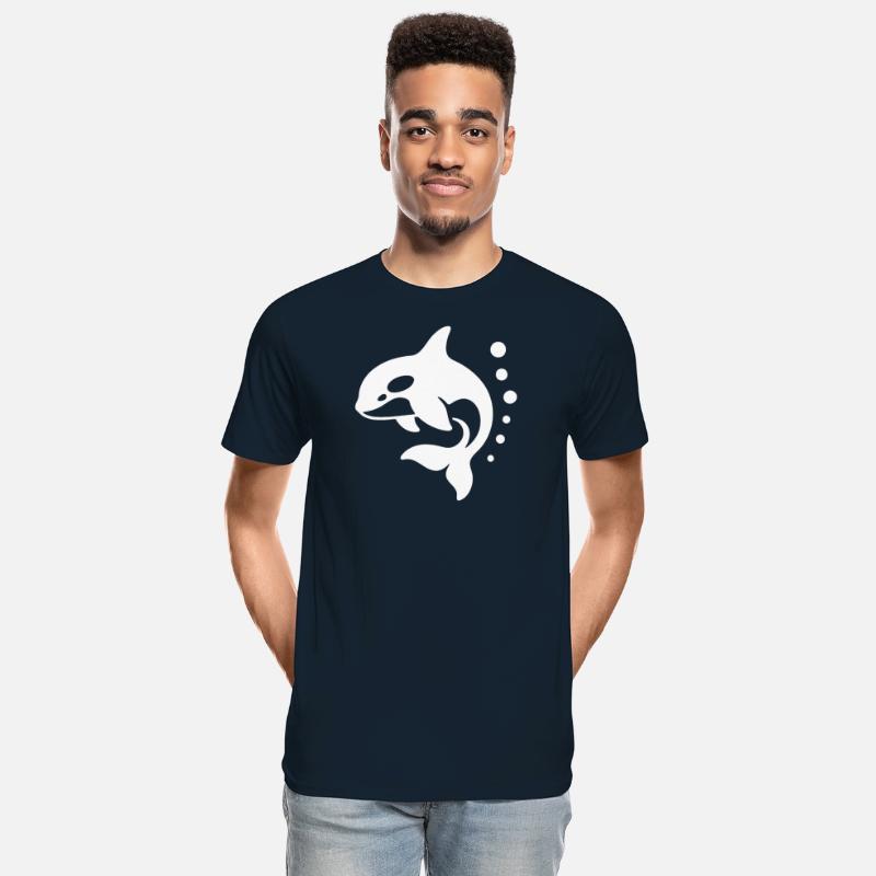 Whimsical Dolphin Silhouette Design