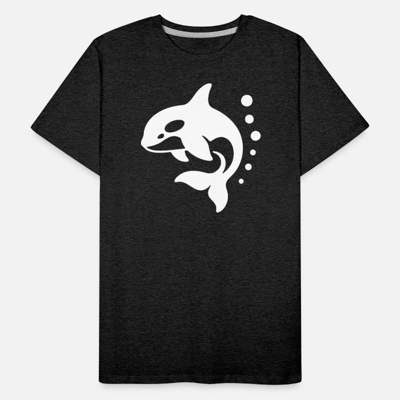 Whimsical Dolphin Silhouette Design
