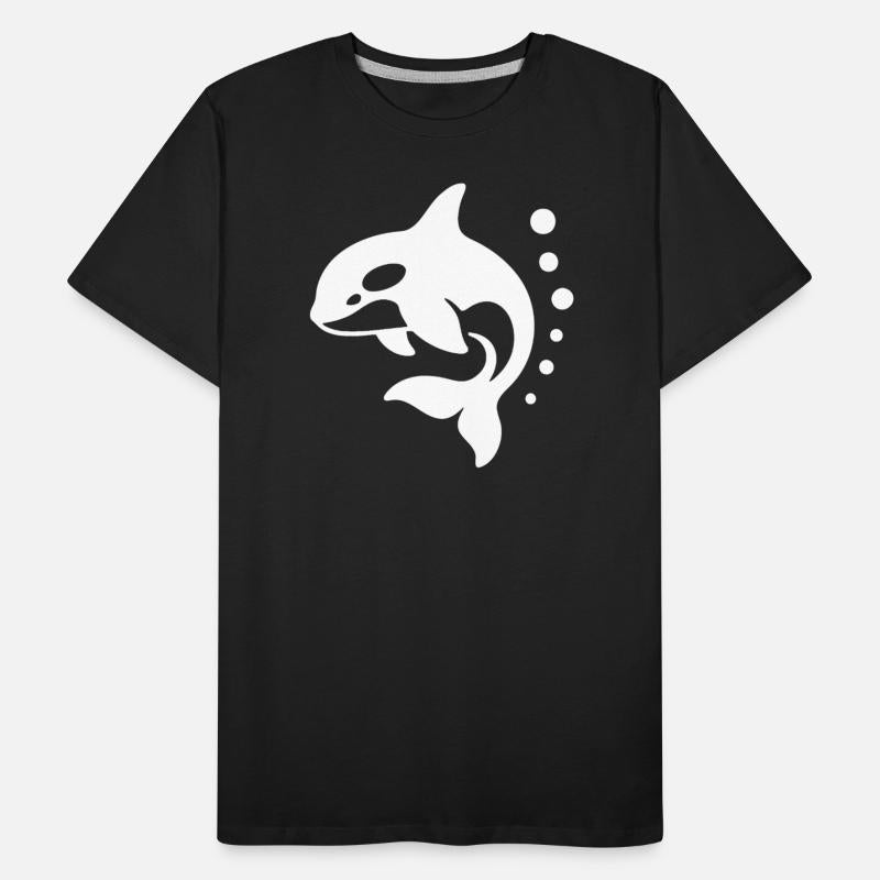 Whimsical Dolphin Silhouette Design