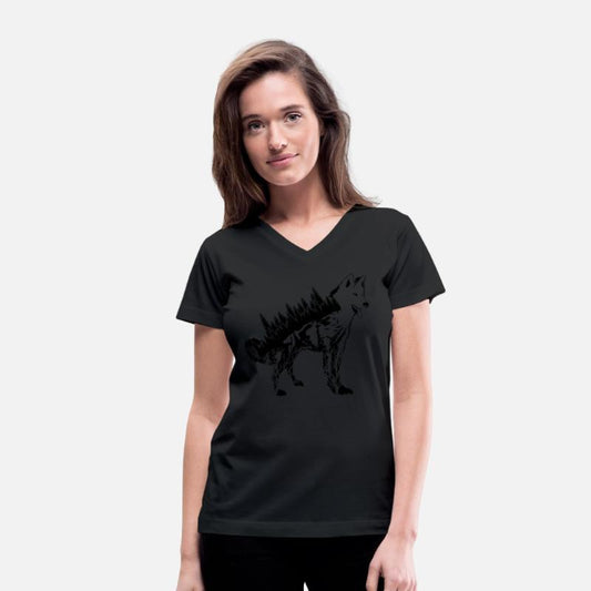 White Shepherd Dog Forest Outdoor Dogs