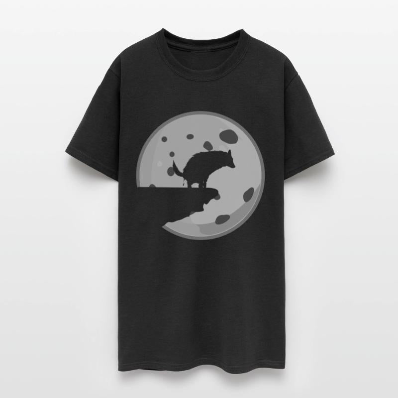 White Shepherd Dogs Shitting Dog Moon