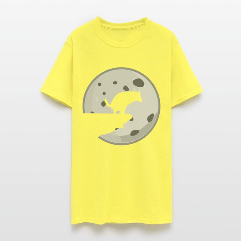 White Shepherd Dogs Shitting Dog Moon