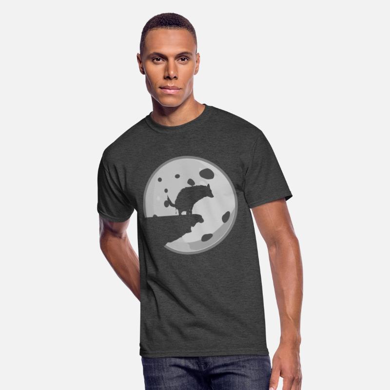 White Shepherd Dogs Shitting Dog Moon