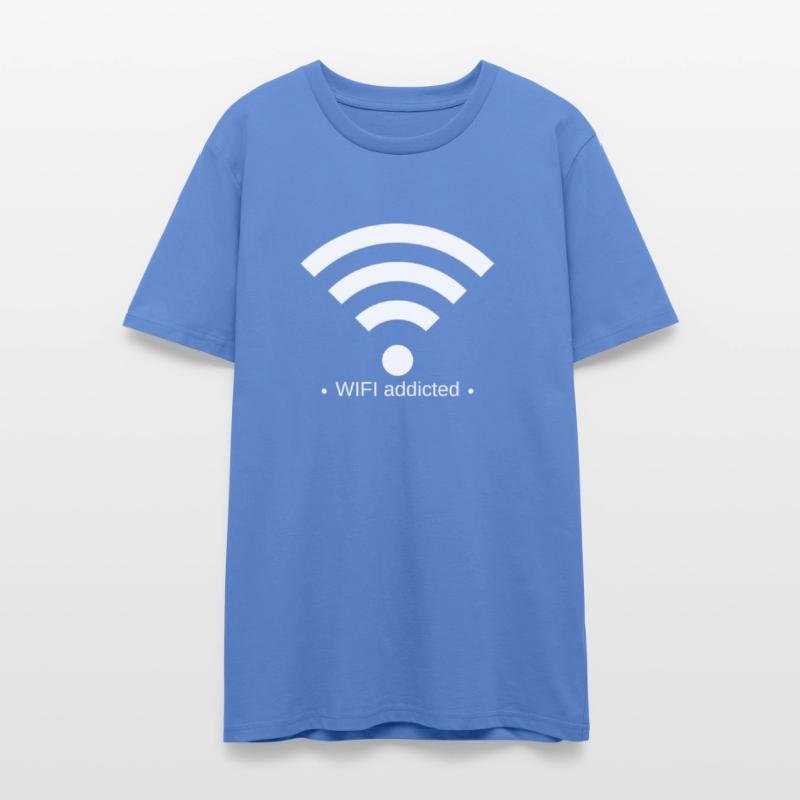 WIFI addicted tee, internet, computer, nerds