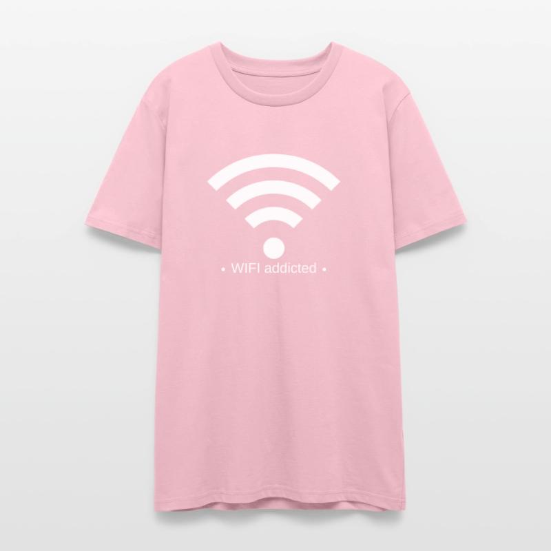 WIFI addicted tee, internet, computer, nerds