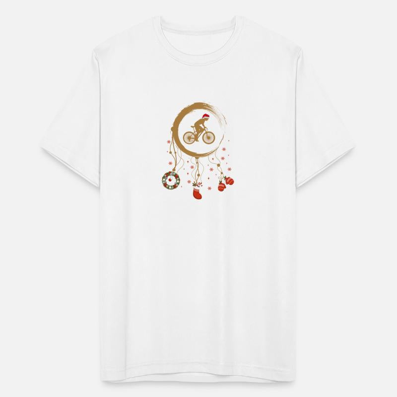 Winter dreamcatcher Christmas Racing bike