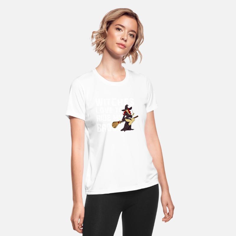 Witch Broom Funny Pun Naughty Halloween For Men Dark