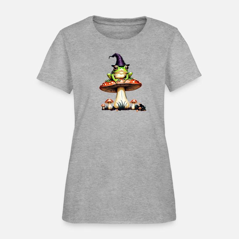 Witchy Frog on Mushroom