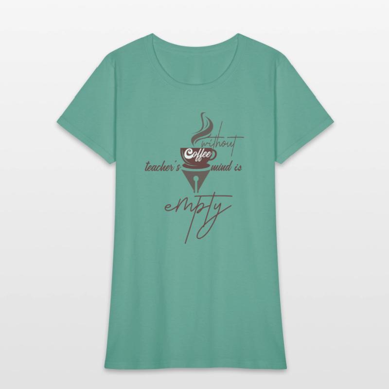 Without coffee teacher's mind is empty