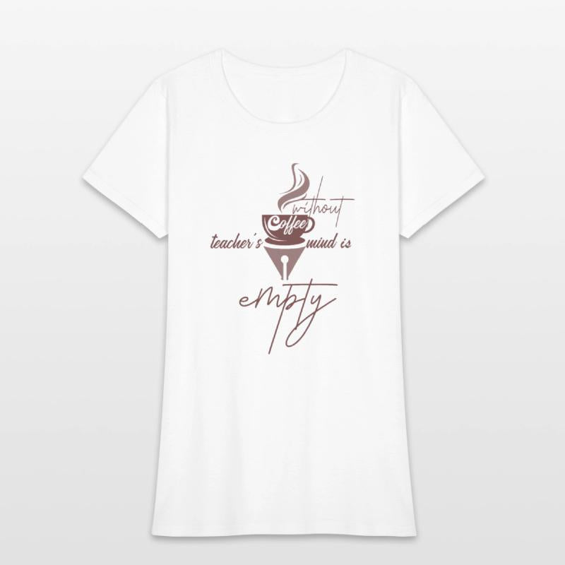 Without coffee teacher's mind is empty