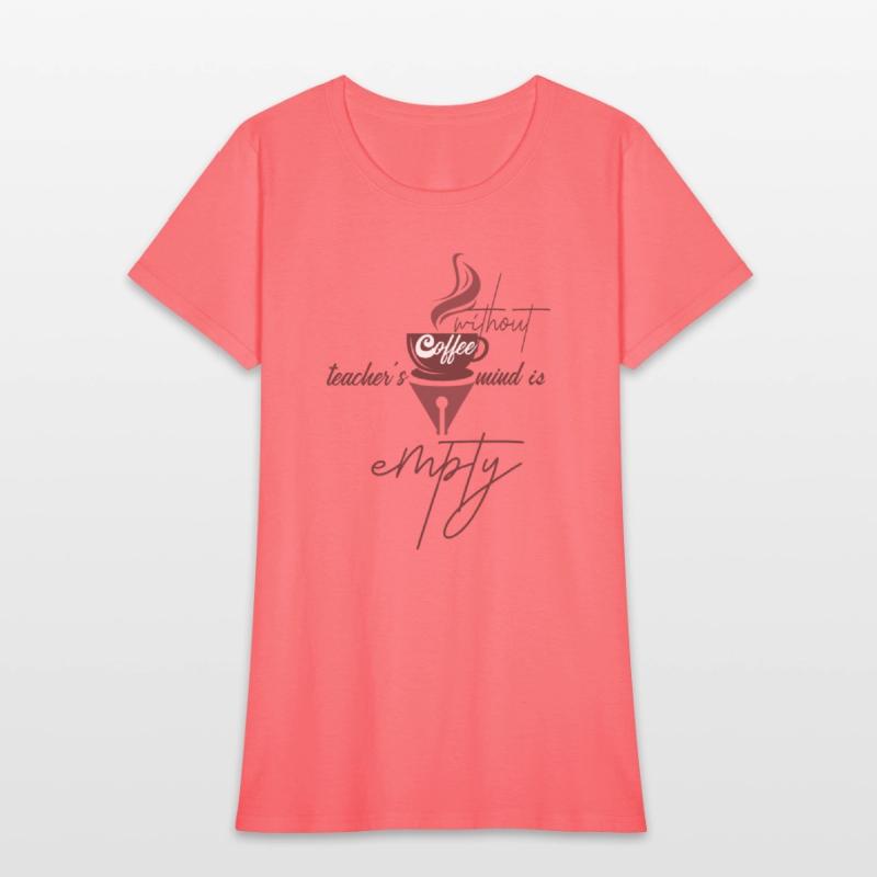 Without coffee teacher's mind is empty
