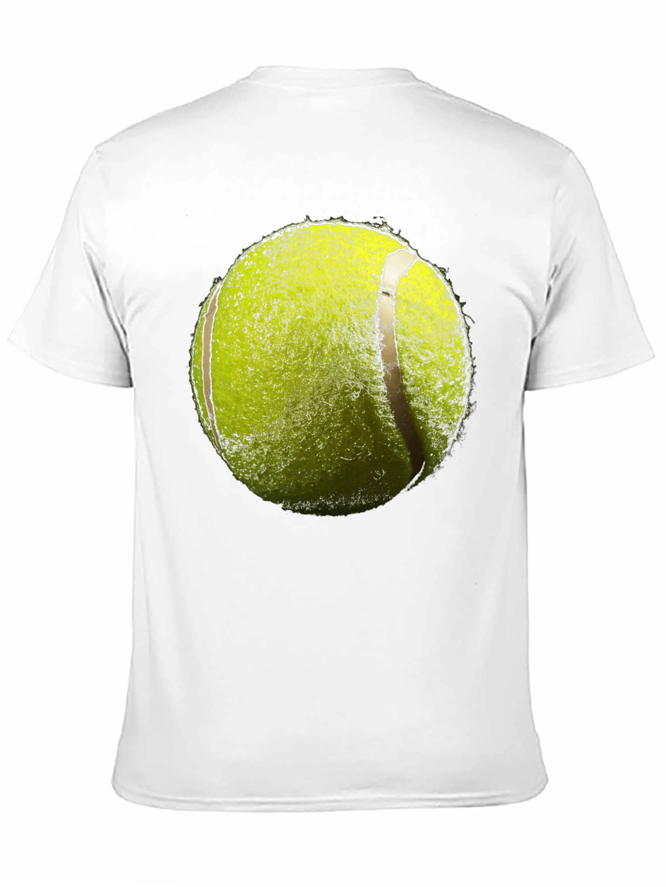 Tennis Ball Graphic Tee - Sporty Style