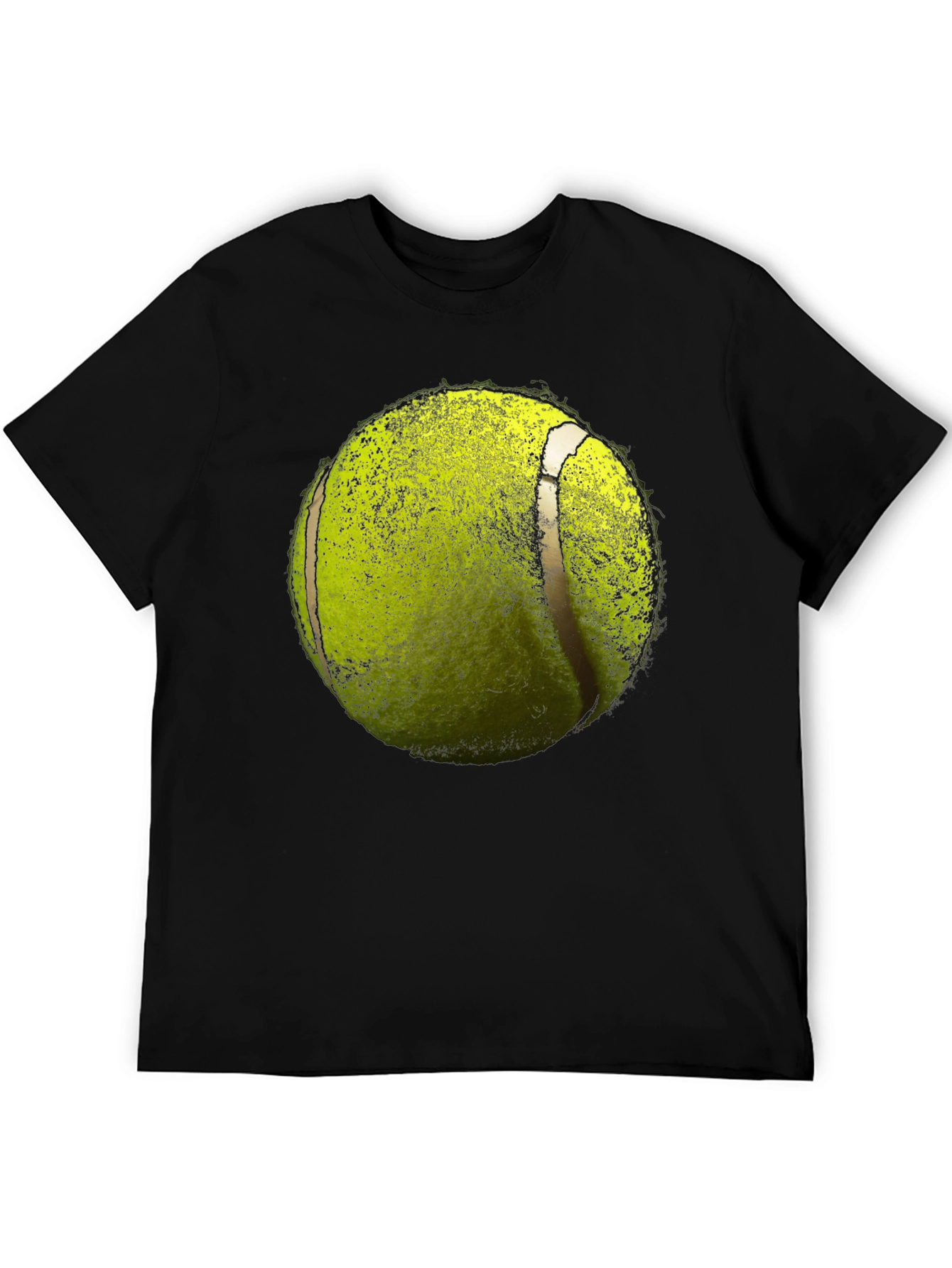 Tennis Ball Graphic Tee - Sporty Style