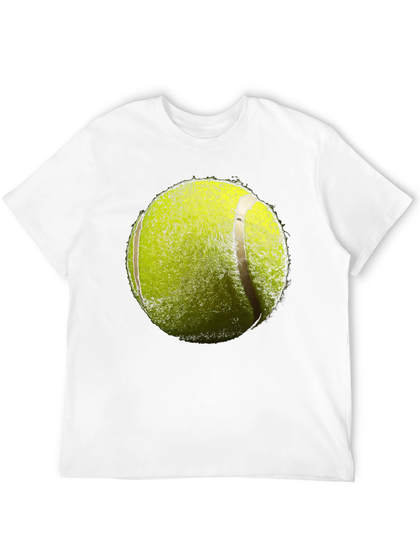 Tennis Ball Graphic Tee - Sporty Style